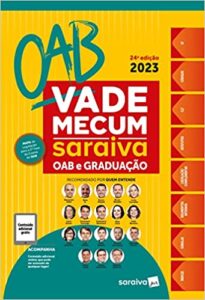 «Vade Mecum Saraiva OAB e Graduação – 24ª edição 2023» Editora Saraiva